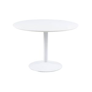 Modern Furniture TITAN Round Dining Table 110cm - White