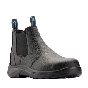 Bata Industrials Men's Black Cobra Bobcat Pull-On Safety Boot - UK Size 10
