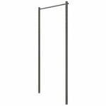 Austral 1.3m Woodland Grey Fold Down Clothesline Accessory Ground Mount Kit GMKUNWG