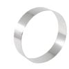 Matfer Bourgeat Stainless Steel Mousse Ring - 180x45mm