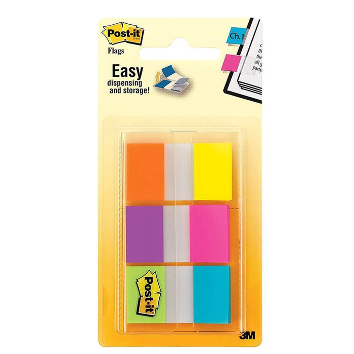 Post-it Alternating Electric Glow Flags (60 Sheets)