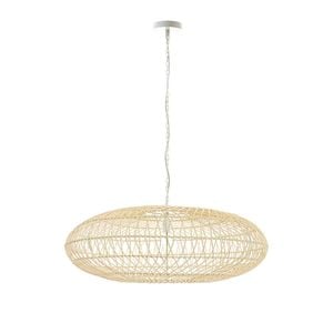 Lexi Lighting Laurel Rattan Pendant Light - Large