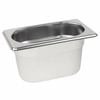 Vogue Gastronorm Tray Stainless Steel 1/9 100mm Deep Food Pan Catering Kitchen Storage