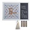 Wall Mounted Magnetic Scrabble Board  - Beach Style - 0.9m X 0.6m