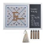 Wall Mounted Magnetic Scrabble Board  - Beach Style - 0.9m x 0.6m
