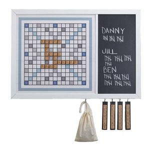 Wall Mounted Magnetic Scrabble Board  - Beach Style - 0.9m X 0.6m