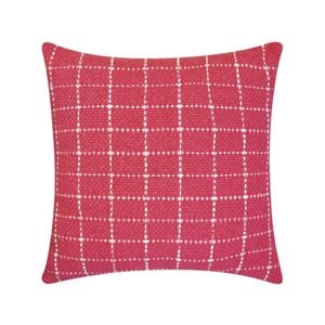 J.elliot Home Tahlia 50x50cm Cushion Square - Dusty Red & Cream
