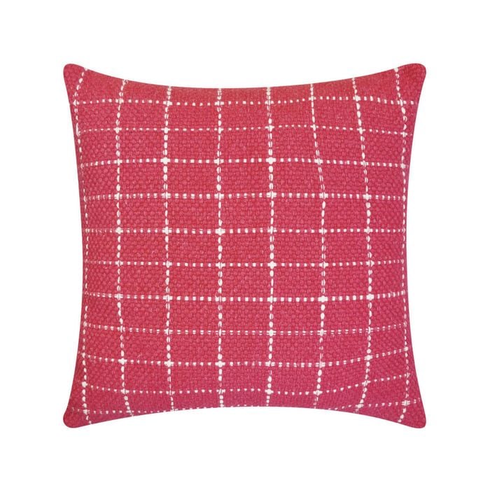J.elliot Home Tahlia 50x50cm Cushion Square - Dusty Red & Cream