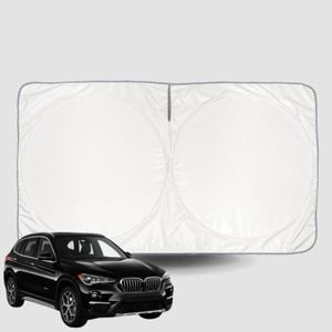 Windscreen Sun Shade for BMW X1 (F48)2016-2022 Universal Fit Window Visor UV Block