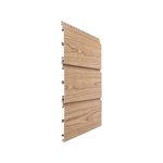DECO 200 x 15mm 6.5m Smoked Ash DecoClad Shadowline Aluminium Cladding