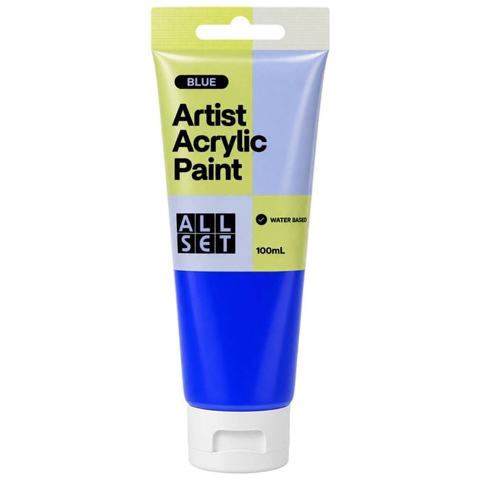 All Set Blue Acrylic Paint - 100ml 