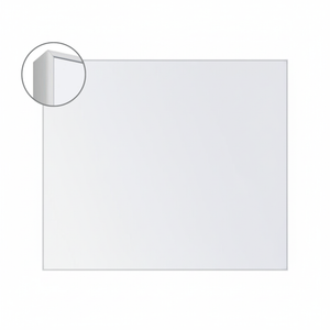 DuraWrite LX6 Whiteboard Magnetic with Slim Edge Frame 900x900mm