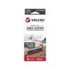 VELCRO Brand 30 x 14.6cm Black Mountable Cable Sleeves - 2 Pack