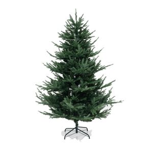 Costway 1.8M Artificial Christmas Tree PE & PVC Mixed Leaves 778 Tips w/240 LEDs