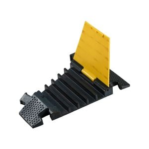 Stahl Safety 22.5° Right Angle Heavy Duty Cable Protector / Speed Hump 5 Channel Corner
