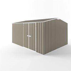 EnduraShed 4.5 x 3.75 x 2.48m Tall Truss Roof Garden Shed - Stone