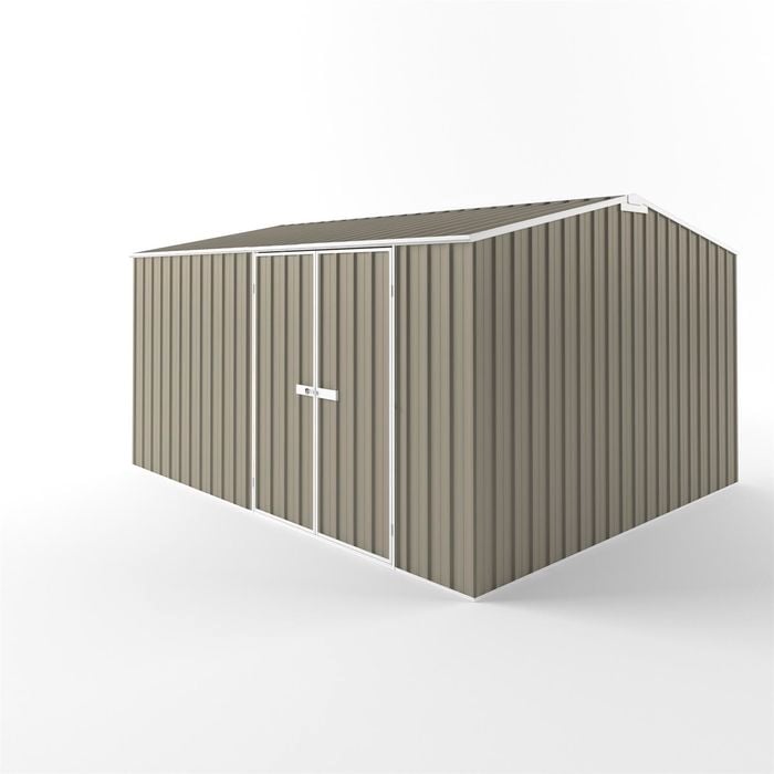EnduraShed 4.5 x 3.75 x 2.48m Tall Truss Roof Garden Shed - Stone