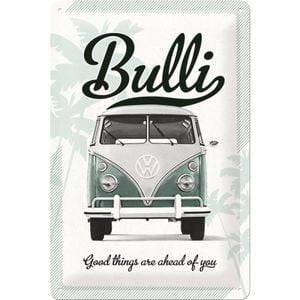 Nostalgic Art 20x30cm Metal Wall Hanging Sign Good Things Are Ahead of You Decor