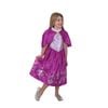 Disney Rapunzel Deluxe Winter Cloak Costume Dress Party Cosplay Outfit Size 6-8y