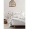 Linen House Double 2-in-1 Bed Quilt All Seasons - White