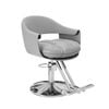 Lauft Grey Salon Stool Swivel Chair Backrest Barber Hair Dresser Hydraulic Lift