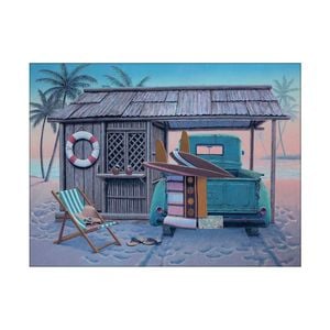 Artey | Love Shack - Stretched Canvas - Stretched Canvas - 112 x 150cm