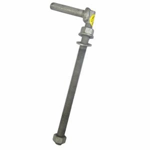 Gartner 20 x 350 x 70mm Gudgeon Lp Thru Post