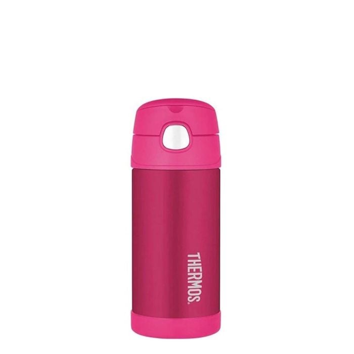Funtainer Stainless Steel Vacuum Insulated Drink Bottle 355ml Pink Thermos