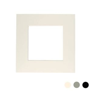 Picture Photo Mount - To Fit Frame Size 10 x 10" for Image Size 6 x 6"