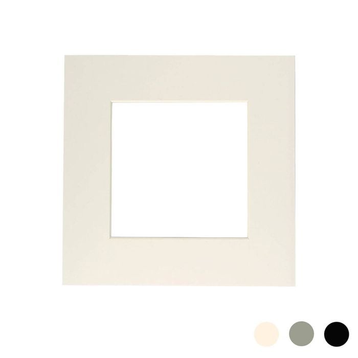 Picture Photo Mount - To Fit Frame Size 10 x 10" for Image Size 6 x 6"