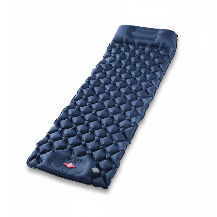Ultralight Inflatable Camping Sleeping Pad with Pillow for Travelling and Hiking
