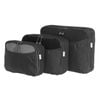 3pc Flightmode S26cm/M31cm/L38cm 210d Polyester Packing Cube Set - Blue