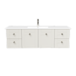 New England Joinery 1500mm Diadem Centre Basin Alpha Top Wall Hung Vanity