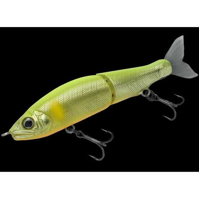 Gan Craft Jointed Claw 70 Type F Floating Fishing Lure 03 Gold Chartruse Ayu