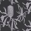 Porter's Paints A4 Sample Charcoal Banksia Wallpaper