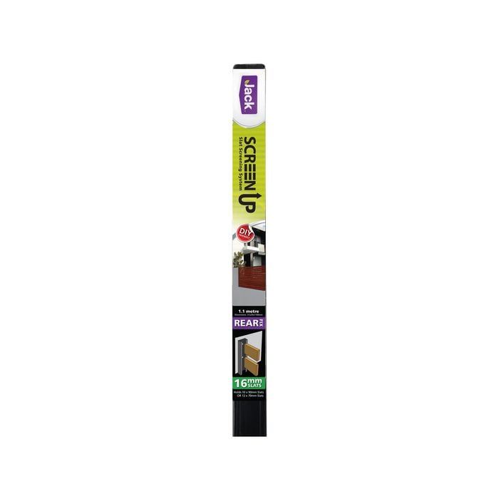 Jack 1.1m 16mm Slat Rear Fix Screen Up - 16mm