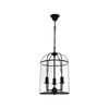 Cougar Lighting Clovelly 3lt Pendant Light Black
