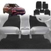 6D Diamond Car Floor Mats for Mercedes-Benz EQB SUV (X243)2022-Current-Ultimate Set-Black-Outback GT