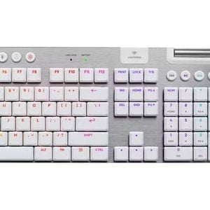 Logitech G915 X LIGHTSPEED Low-Profile Wireless Gaming Keyboard (White)