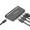 Mbeat Essential Pro 5 In 1 Usb-c Hub - Black/grey