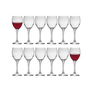 LAV Venue Red Wine Glasses - 340ml - Clear - Pack of 12