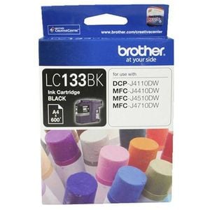 Brother LC-133BK Black Ink Cartridge - MFC-J6520DW/J6720DW/J6920DW and DCP-J4110DW/MFC-J4410DW/J4510DW/J4710DW