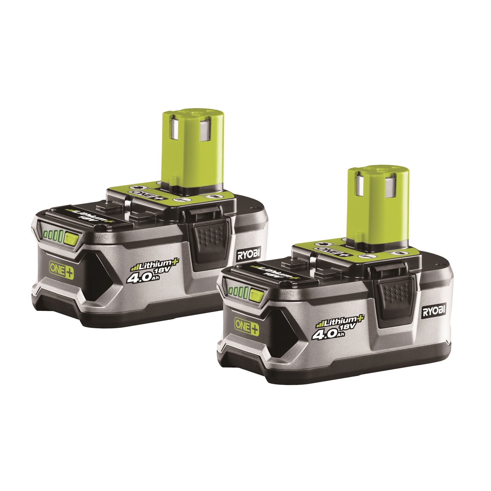 Ryobi One+ 18V Battery Twin Pack thumbnail 2