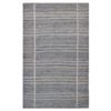 Handwoven Natural Mizo Rug-6318-Silver-80x150cm
