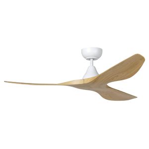 Eglo Surf 52" Dc Fan Oak/white