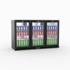 Thermaster Under Bench Three Door Bar Cooler  - Commercial Bar Fridges (lg-330hc)
