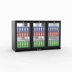 Thermaster Under Bench Three Door Bar Cooler  - Commercial Bar Fridges (LG-330HC)