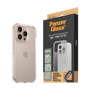 Panzer PanzerGlass Hard Phone Case for iPhone 16 Pro Recycled Plastic - Clear