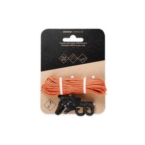 Decathlon - Ultra-Light Reflective Trekking Guy Ropes - Orange - One Size