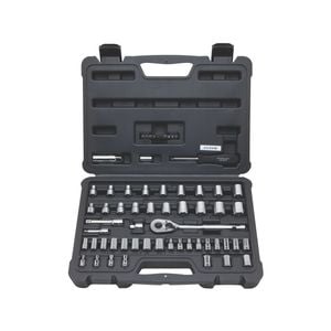 Stanley 60 Piece 1/4” And 3/8” Drive Socket Set